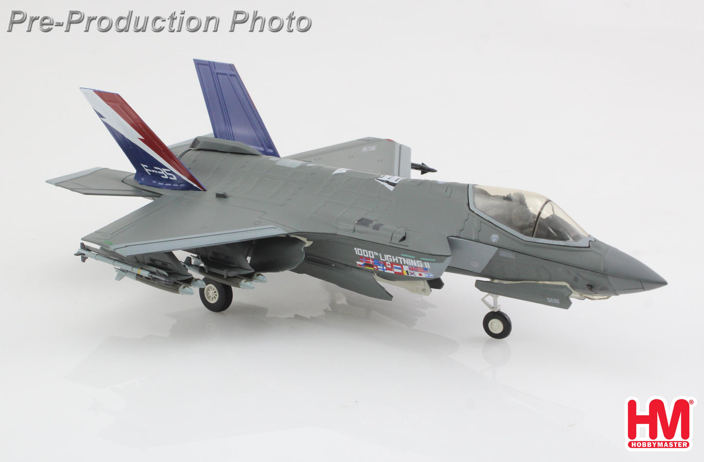 HOBBY MASTER F-35A "1000TH LIGHTNING II" 22-5696 176TH FS WISCONSIN ANG AUGUST 2004