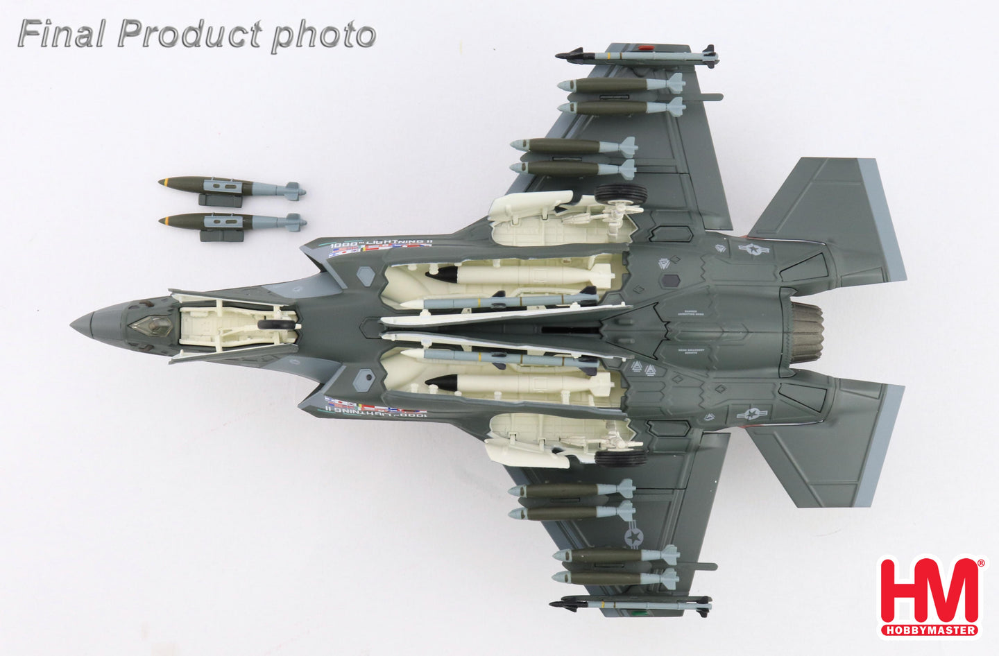 HOBBY MASTER F-35A "1000TH LIGHTNING II" 22-5696 176TH FS WISCONSIN ANG AUGUST 2004