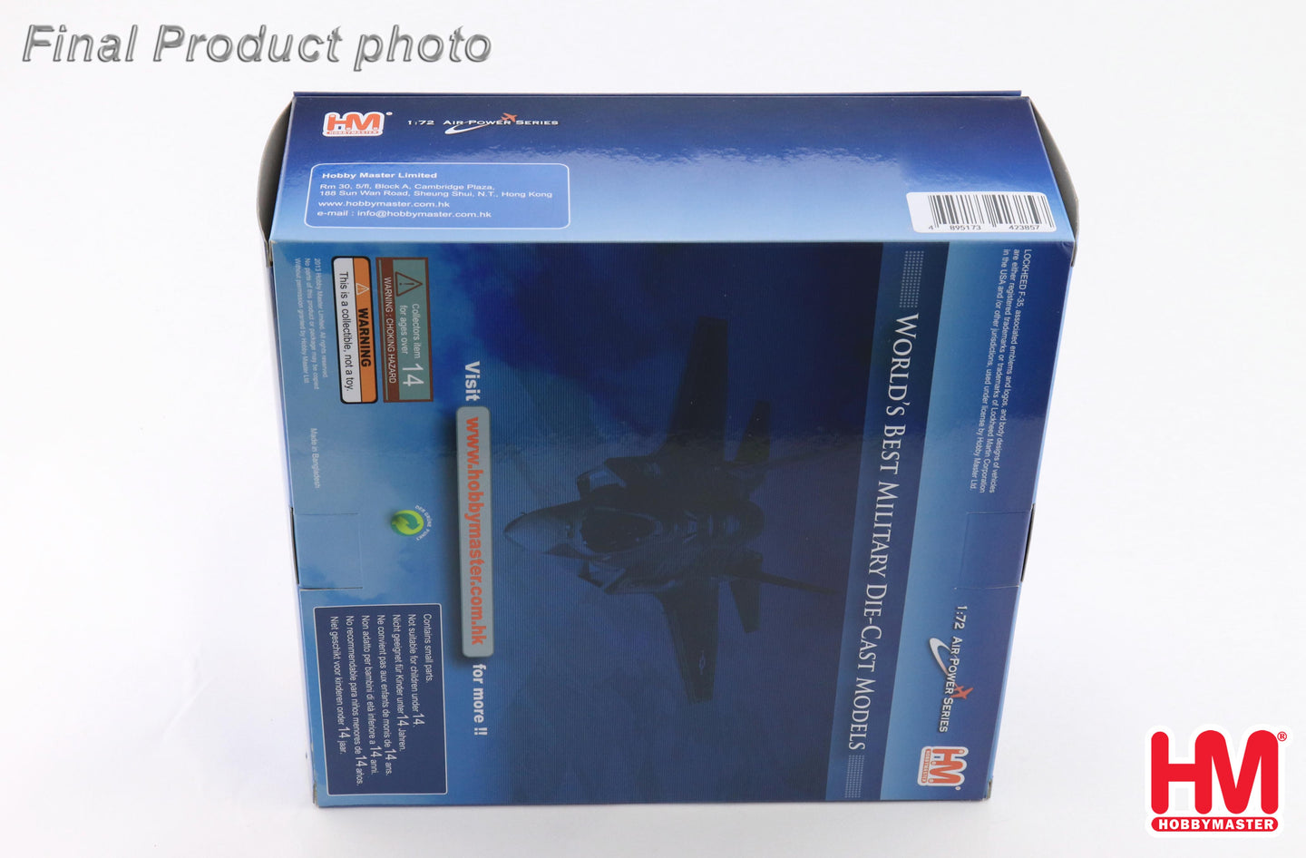 HOBBY MASTER F-35A LIGHTNING II FL010 BELGIUM AIR FORCE FLORENNES AB 13 OCT 2025
