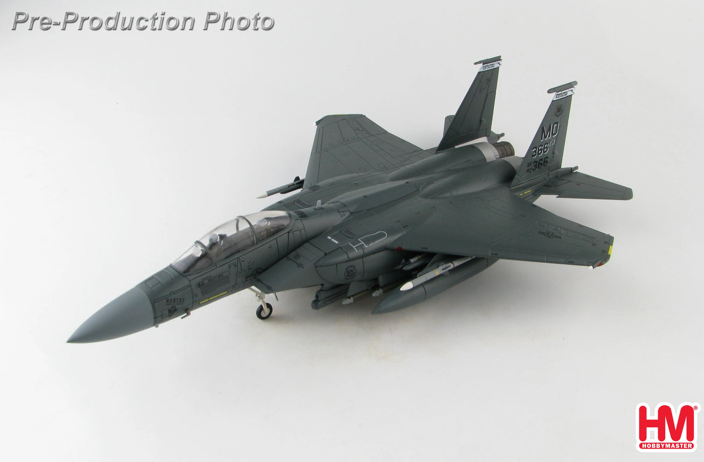 HOBBY MASTER F-15E STRIKE EAGLE USAF 391ST EXPEDITIONARY FIGHTER SQUADRON 92-0366 “BILLY THE KID” “OPERATION INHERENT RESOLVE” 2019