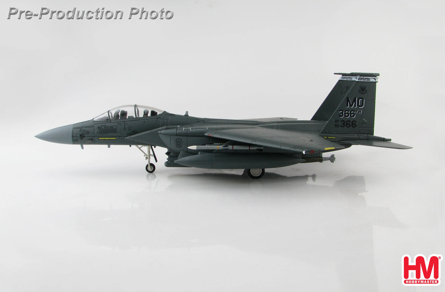 HOBBY MASTER F-15E STRIKE EAGLE USAF 391ST EXPEDITIONARY FIGHTER SQUADRON 92-0366 “BILLY THE KID” “OPERATION INHERENT RESOLVE” 2019