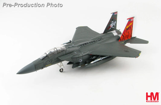 HOBBY MASTER F-15E STRIKE EAGLE USAF THUNDERBOLTS 87-0173 MOUNTAIN HOME AFB "75 ANNIVERSARY" 2018