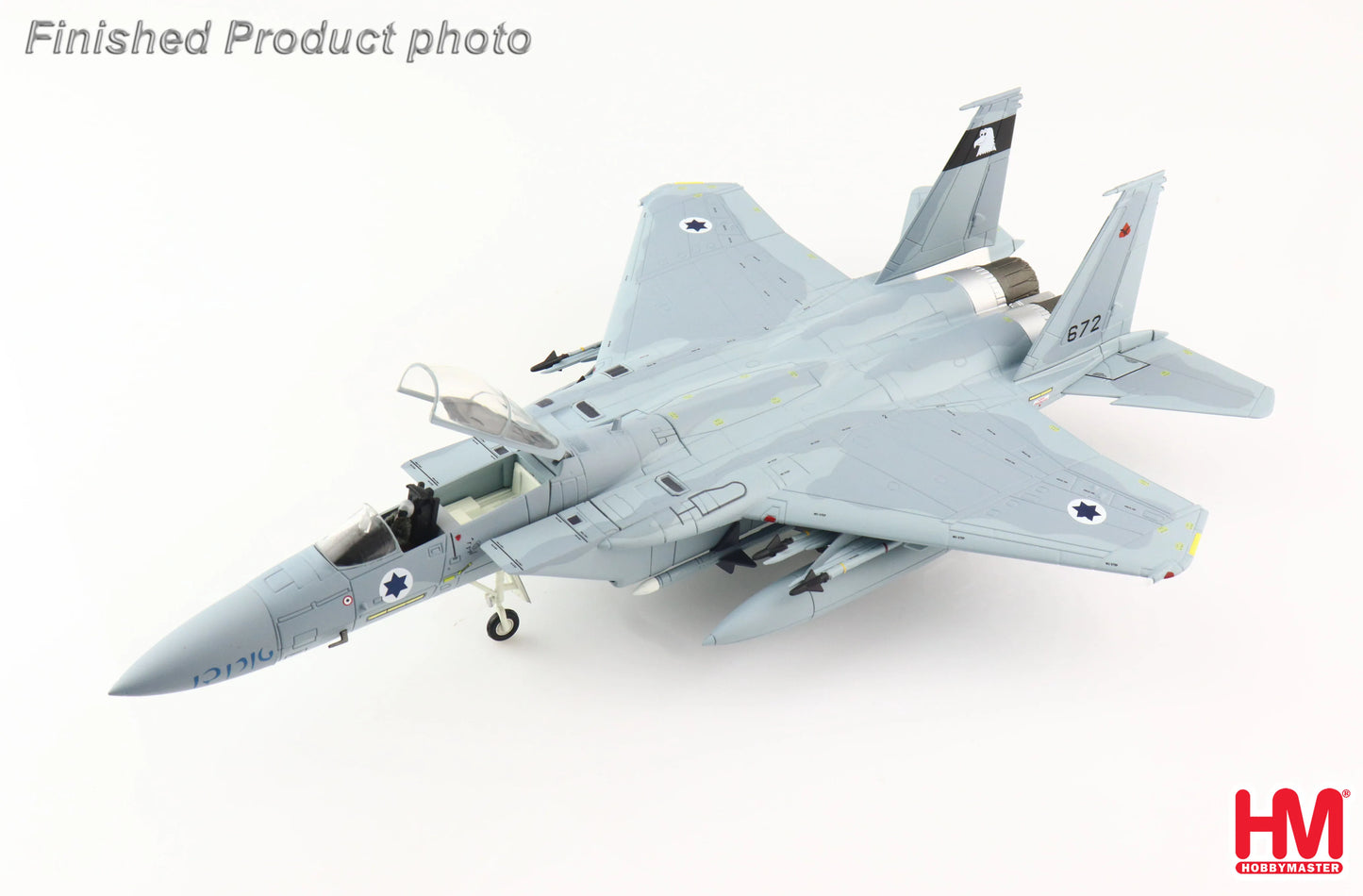 HOBBY MASTER F-15A BAZ FIRST MIG-25 KILLER 672 NO. 133 SQUADRON ISRAELI AIR FORCE 1981