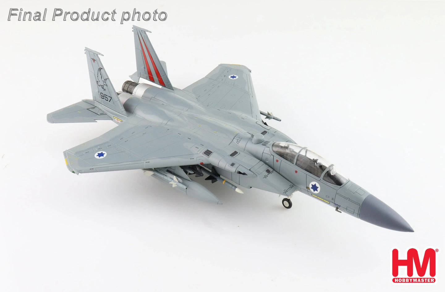 HOBBY MASTER F-15D BAZ 957 MARKIA SCHAKIM (SKY BLAZER) ISRAELI AIR FORCE 2011