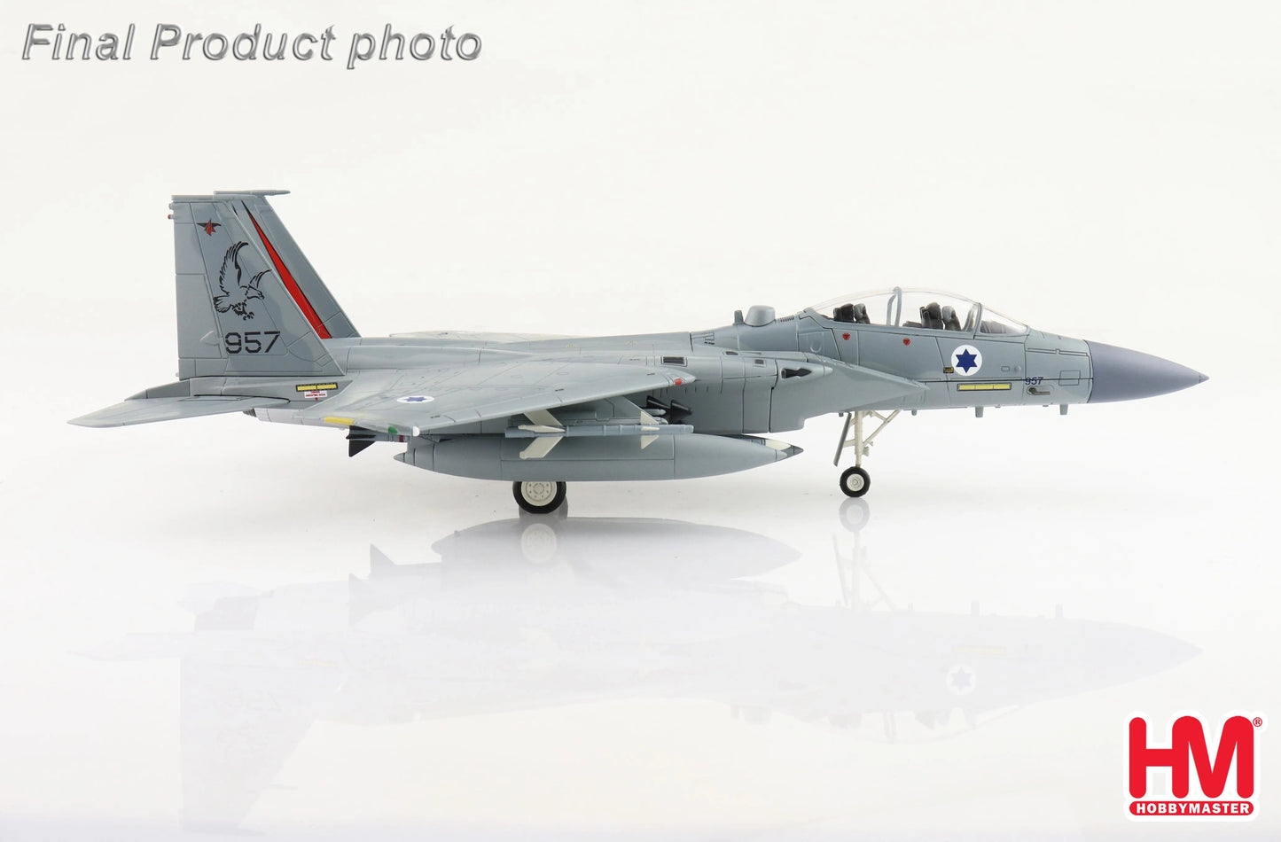HOBBY MASTER F-15D BAZ 957 MARKIA SCHAKIM (SKY BLAZER) ISRAELI AIR FORCE 2011