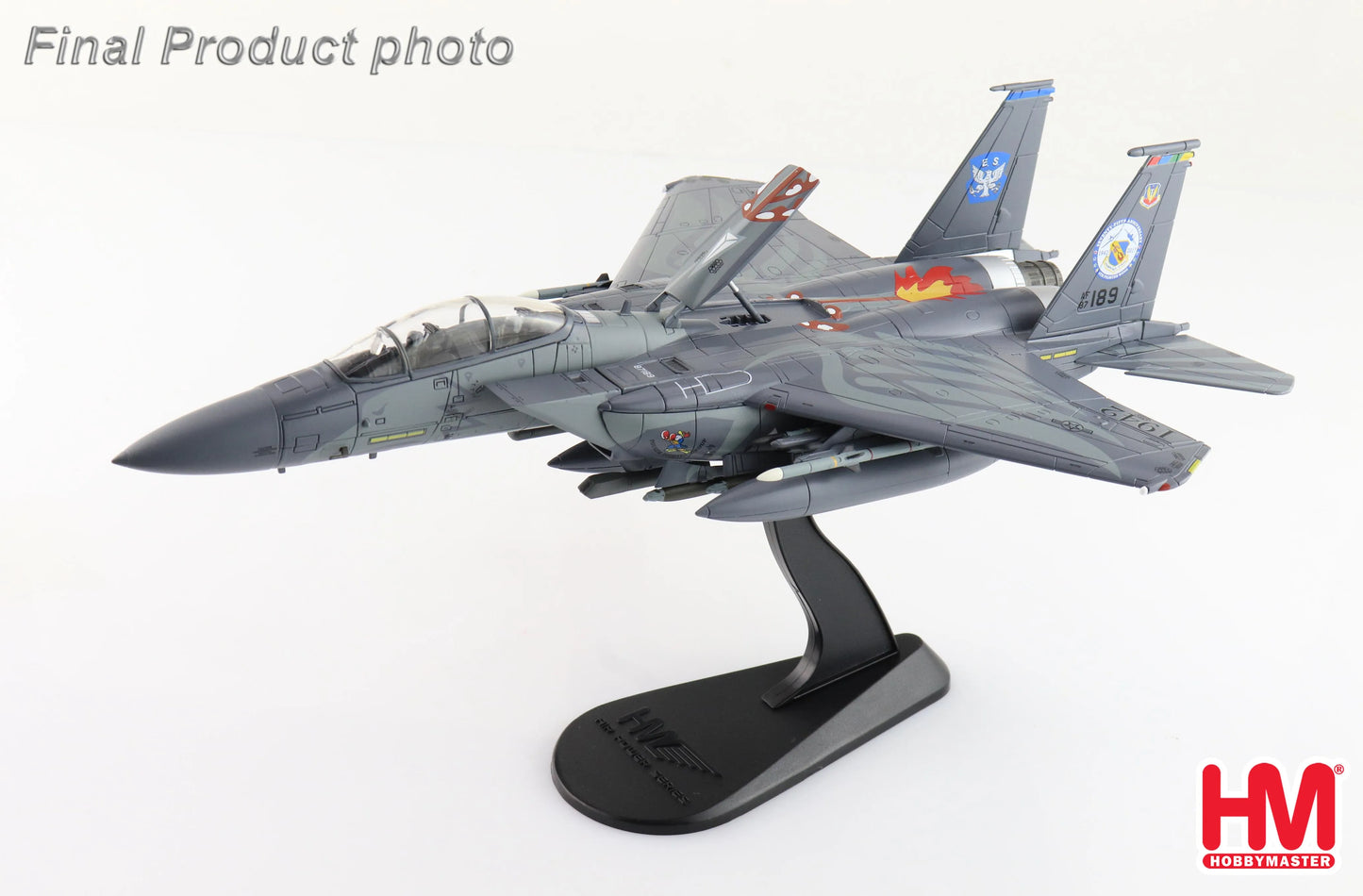 HOBBY MASTER F-15E "4TH FW 75TH ANNIVERSARY" 87-0189 SEYMOUR JOHNSON AFB 2018