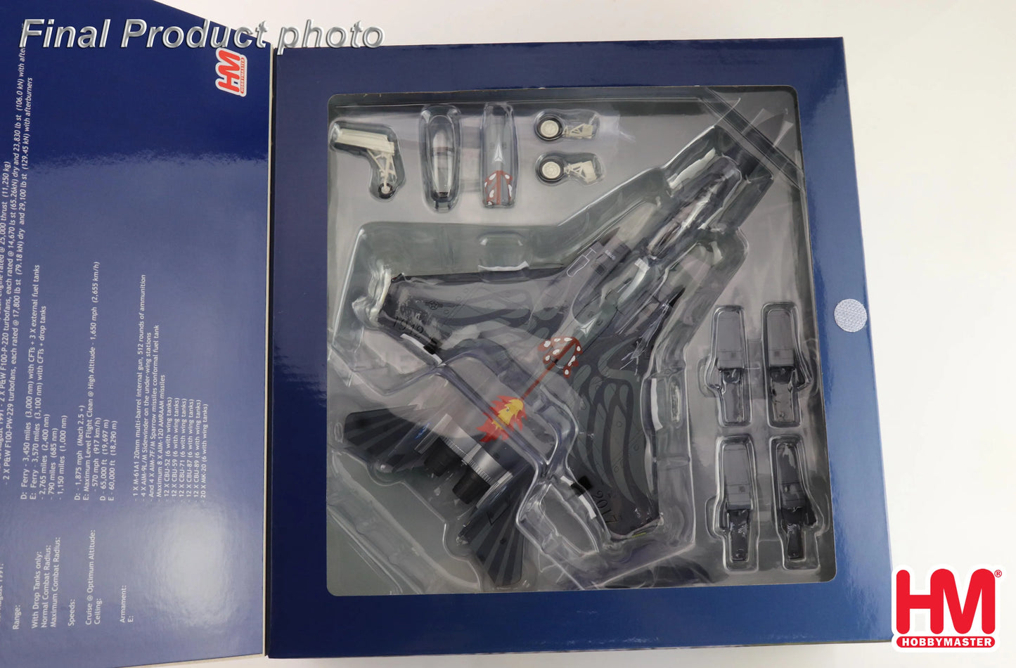 HOBBY MASTER F-15E "4TH FW 75TH ANNIVERSARY" 87-0189 SEYMOUR JOHNSON AFB 2018