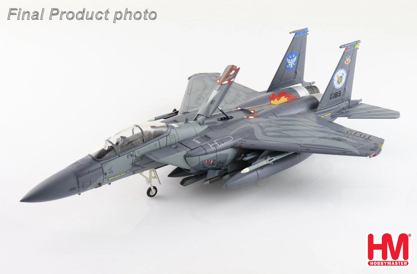 HOBBY MASTER F-15E "4TH FW 75TH ANNIVERSARY" 87-0189 SEYMOUR JOHNSON AFB 2018