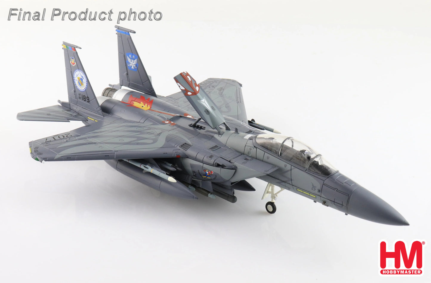HOBBY MASTER F-15E "4TH FW 75TH ANNIVERSARY" 87-0189 SEYMOUR JOHNSON AFB 2018