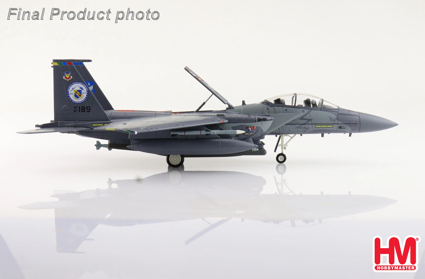 HOBBY MASTER F-15E "4TH FW 75TH ANNIVERSARY" 87-0189 SEYMOUR JOHNSON AFB 2018