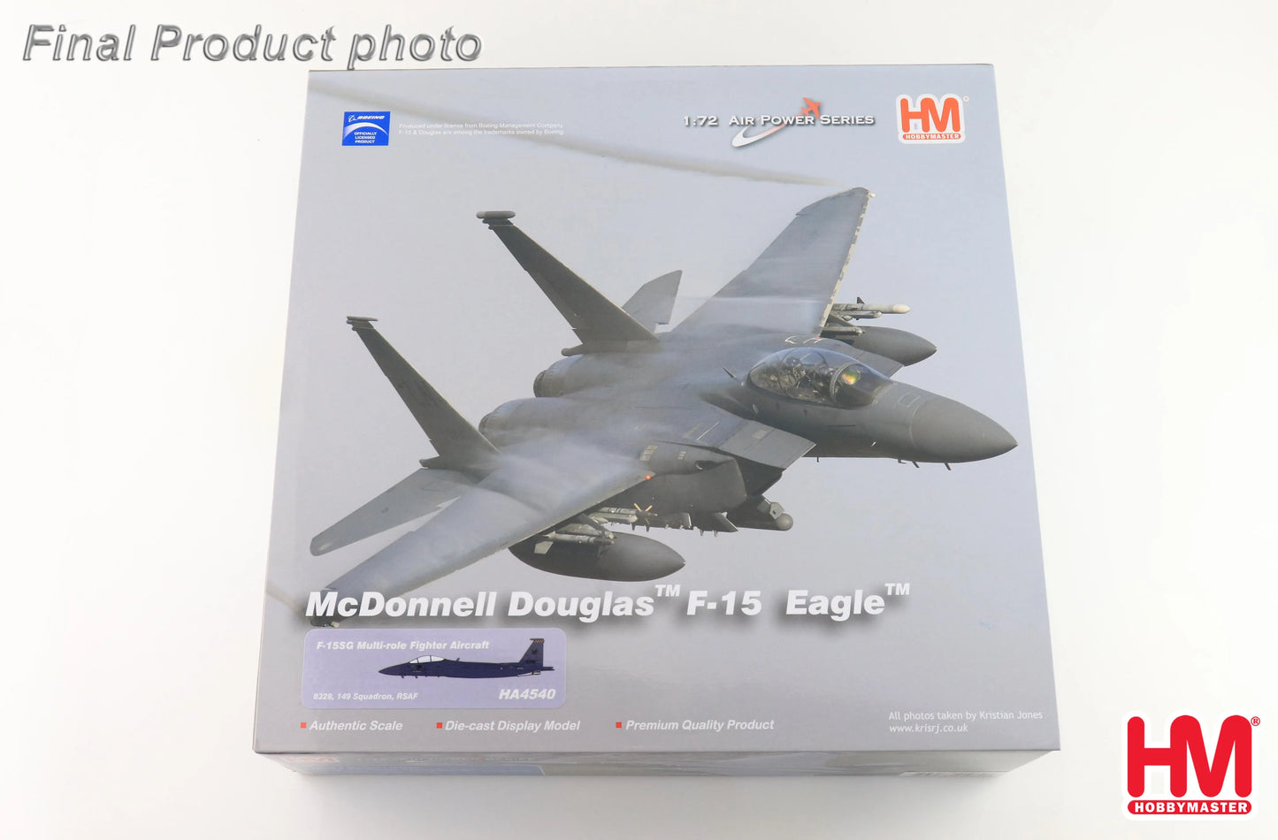 HOBBY MASTER F-15SG MULTI-ROLE FIGHTER AIRCRAFT 8328 149 SQUADRON RSAF