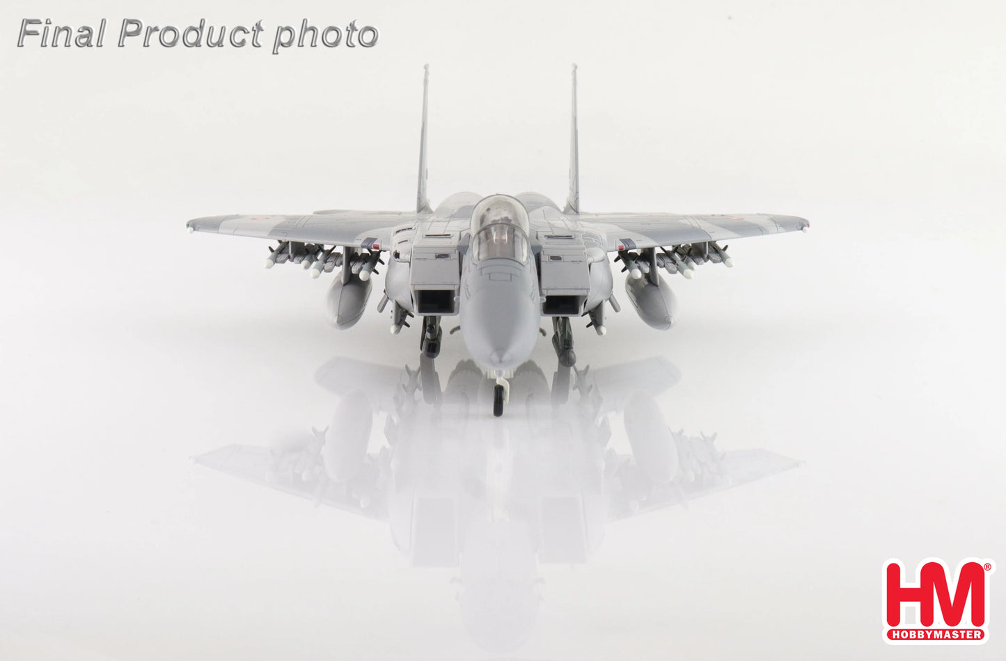 HOBBY MASTER F-15QA ABABIL QA538 QATAR EMIRI AIR FORCE RIAT 2024 (WITH 12 X AIM-120 3 X FUEL TANK)
