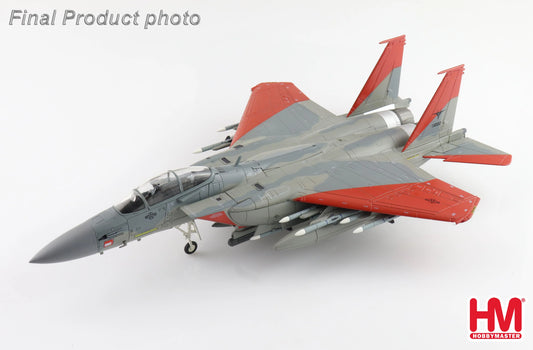 HOBBY MASTER F-15SA ADVANCED EAGLE 12-1002, USAF "TEST MARKINGS" 2018 (WITH 12 X AIM-120, 3 X FUEL TANK)