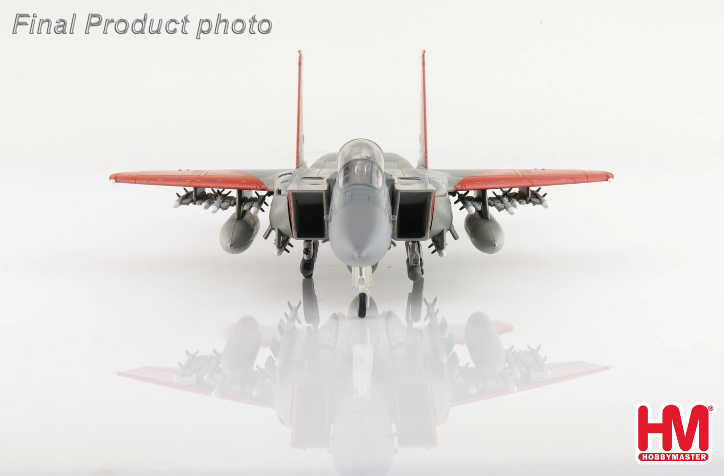 HOBBY MASTER F-15SA ADVANCED EAGLE 12-1002, USAF "TEST MARKINGS" 2018 (WITH 12 X AIM-120, 3 X FUEL TANK)