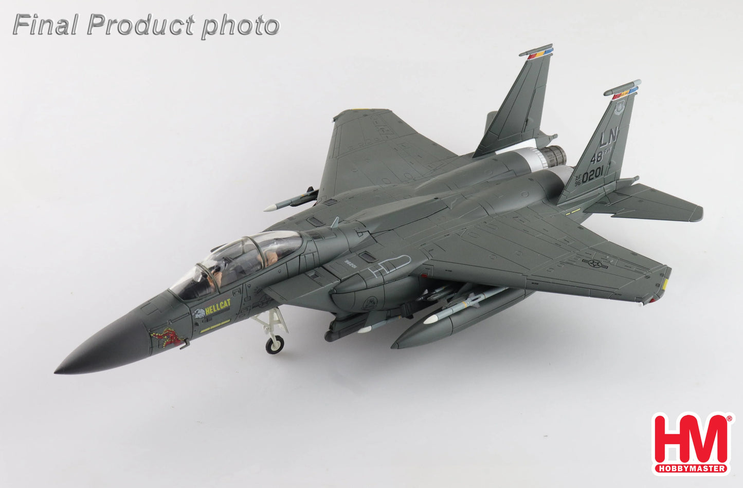 HOBBY MASTER F-15E "HELLCAT" 96-0201 494TH FS 48TH FW RAF LAKENHEATH 2024
