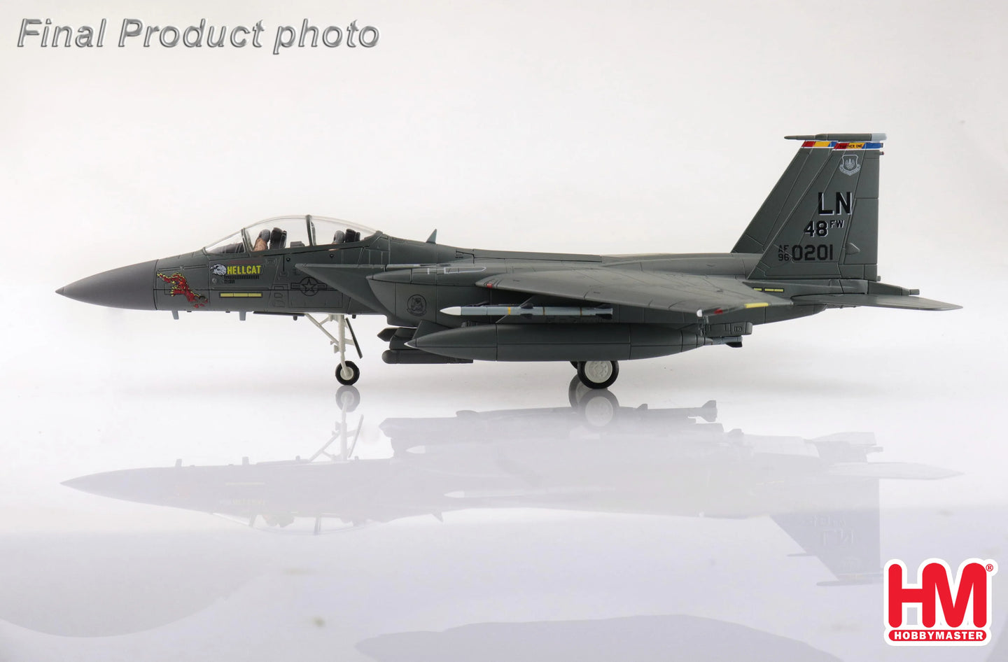 HOBBY MASTER F-15E "HELLCAT" 96-0201 494TH FS 48TH FW RAF LAKENHEATH 2024
