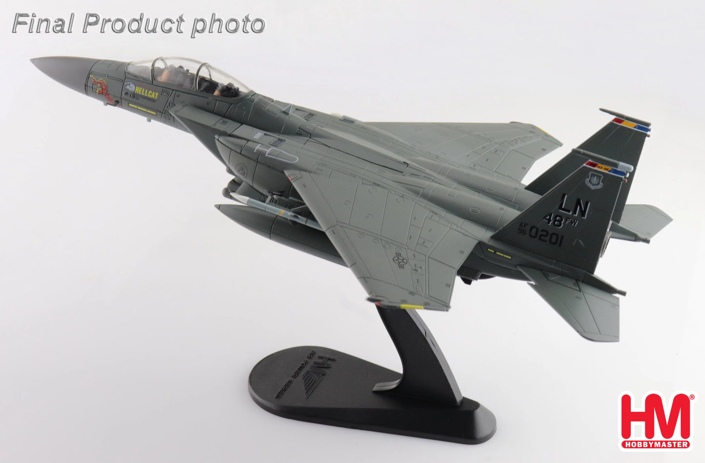 HOBBY MASTER F-15E "HELLCAT" 96-0201 494TH FS 48TH FW RAF LAKENHEATH 2024