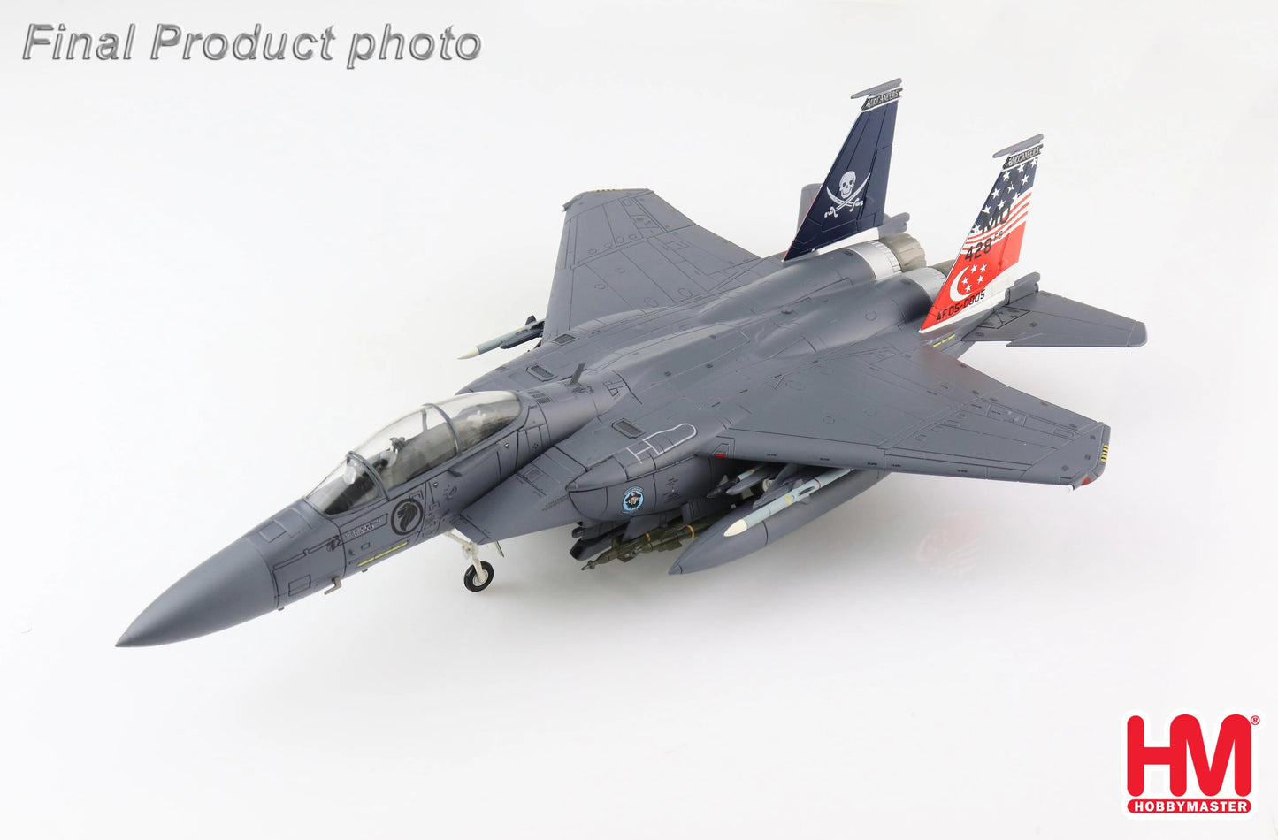 HOBBY MASTER F-15SG AF05-0005 "20 YEARS OF PEACE CARVIN V" 2017
