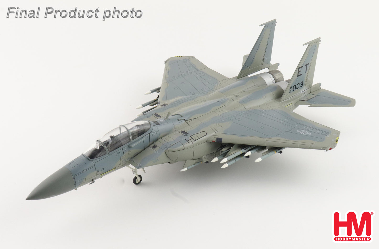 HOBBY MASTER F-15EX EAGLE II, AF20-003, 96TH TEST WING, EGLIN AFB, DEC 2023