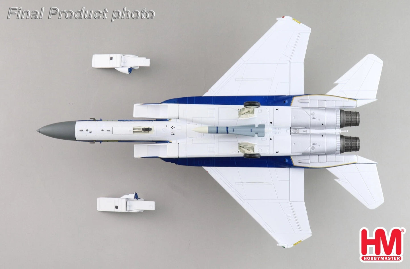 HOBBY MASTER F-15B NASA 836 "EDWARDS AFB AIRSHOW 2022" (WITH OPTIONAL AIM-54 MISSILE)