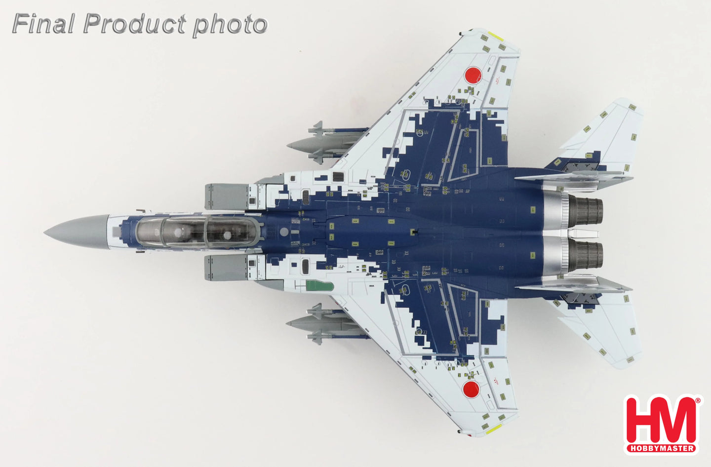 HOBBY MASTERS F-15DJ "DIGITAL CAMOUFLAGE" 32-8087 JASDF FIGHTER TRAINING GROUP 2023