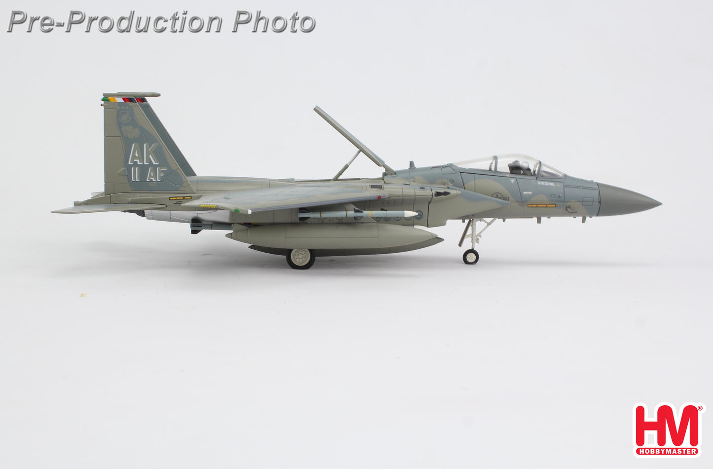 HOBBY MASTER F-15C EAGLE 85-0111 11TH AF ELMENDORF AFB ALASKA