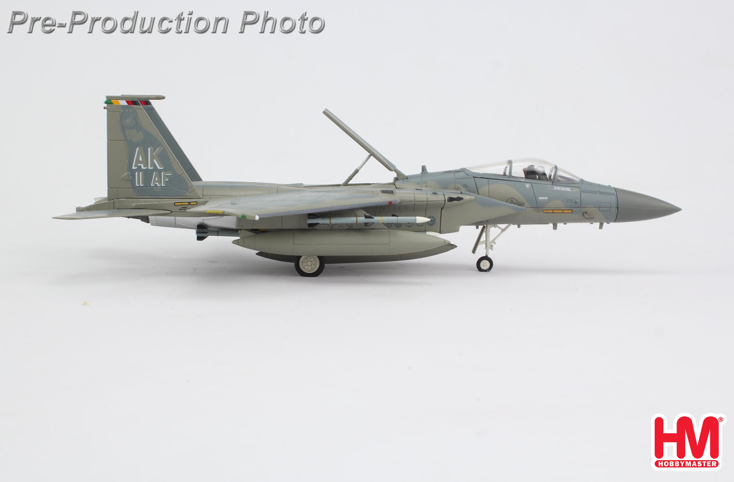 HOBBY MASTER F-15C EAGLE 85-0111 11TH AF ELMENDORF AFB ALASKA