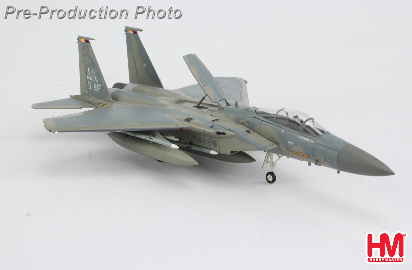 HOBBY MASTER F-15C EAGLE 85-0111 11TH AF ELMENDORF AFB ALASKA