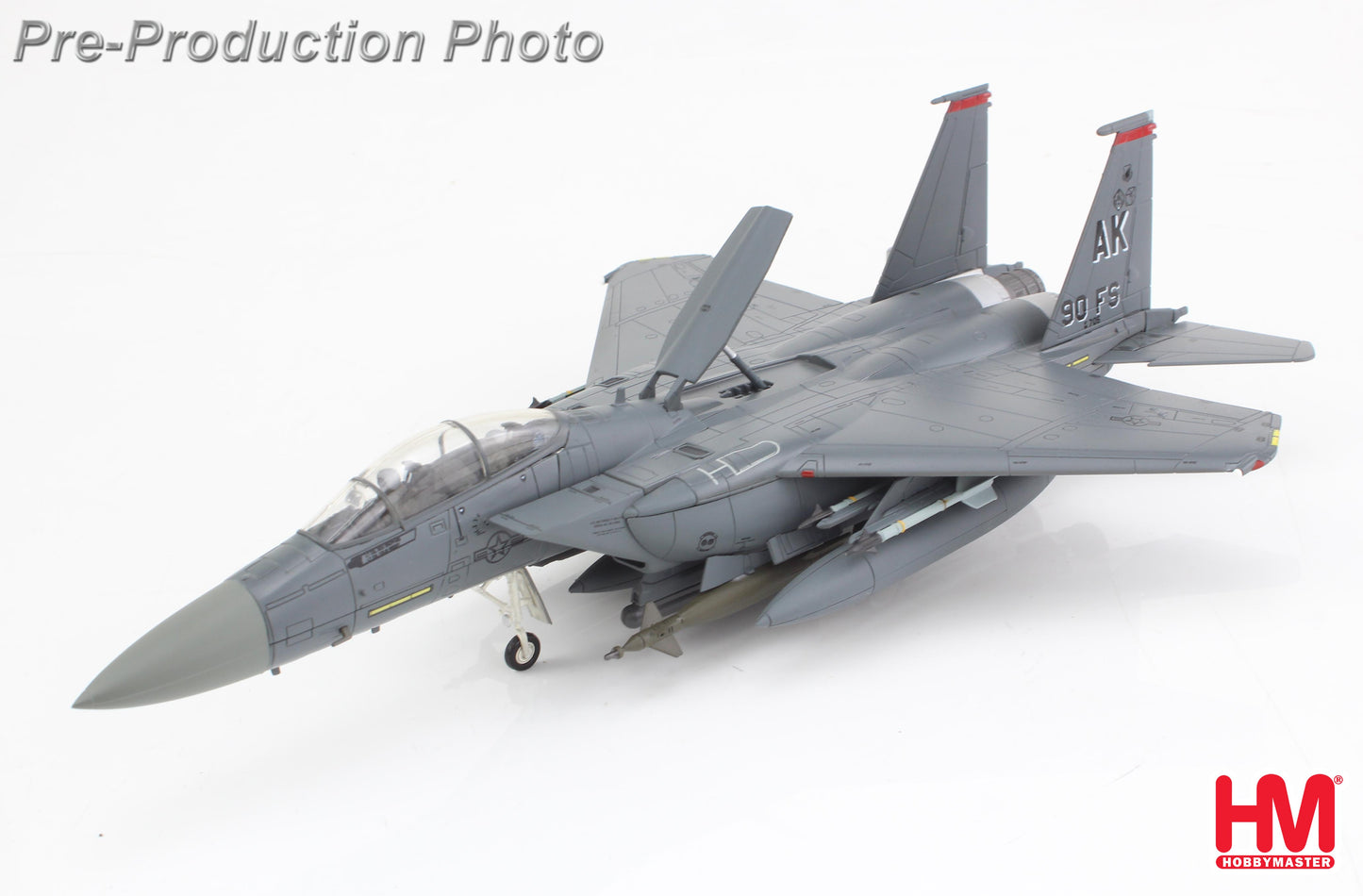 HOBBY MASTER F-15E STRIKE EAGLE 88-0705 90TH FS CO JET AUGUST 2005