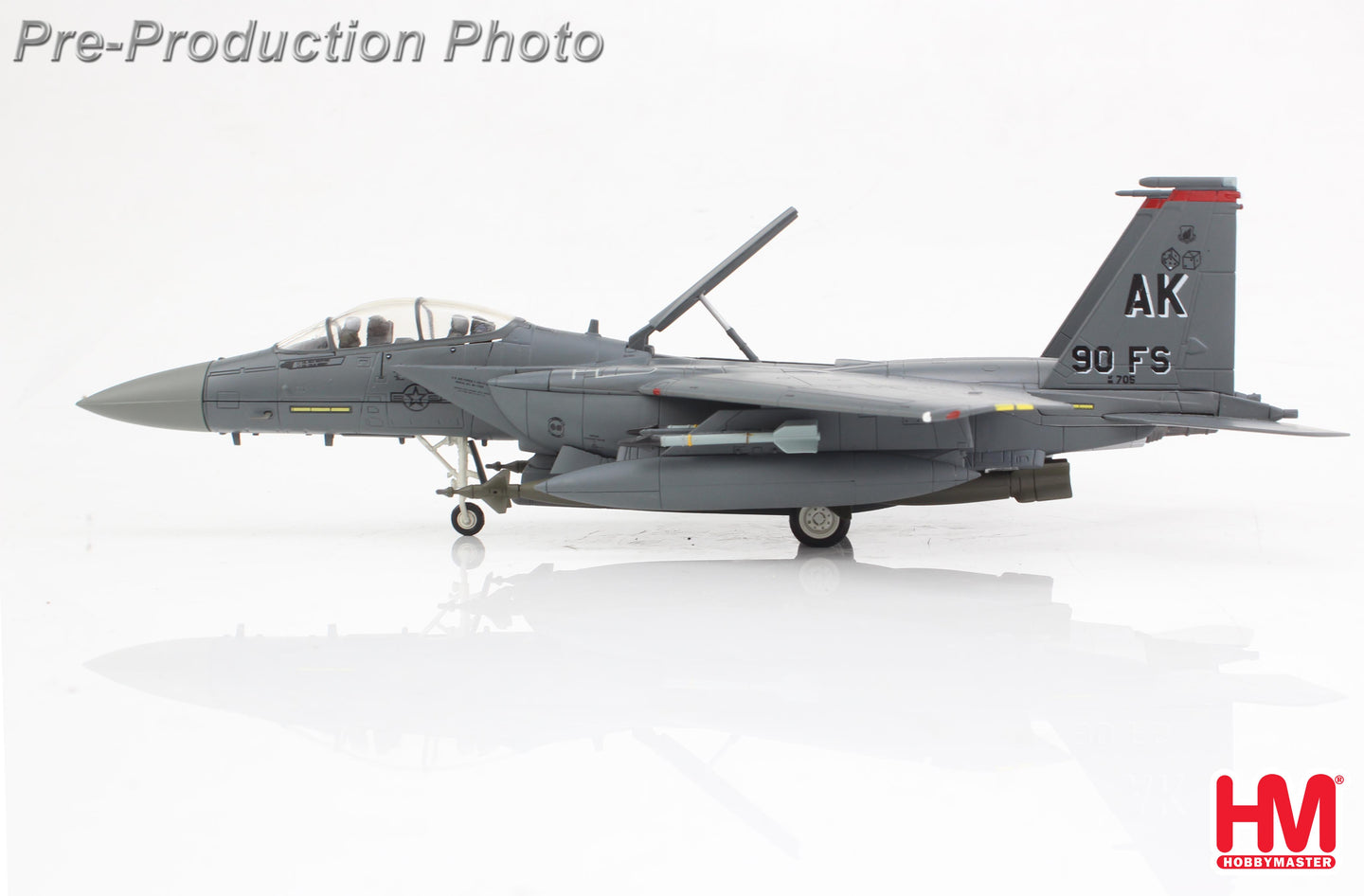 HOBBY MASTER F-15E STRIKE EAGLE 88-0705 90TH FS CO JET AUGUST 2005