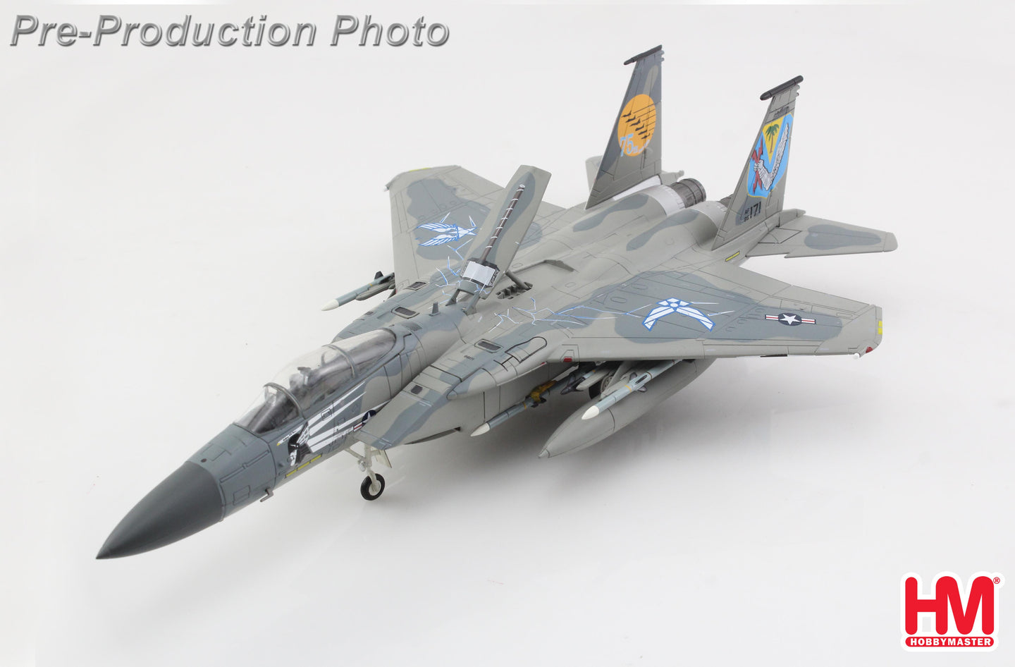 HOBBY MASTER F-15C USAF "FLORIDA ANG 7TH ANNIVERSARY" 86-0171 SEPT 2022