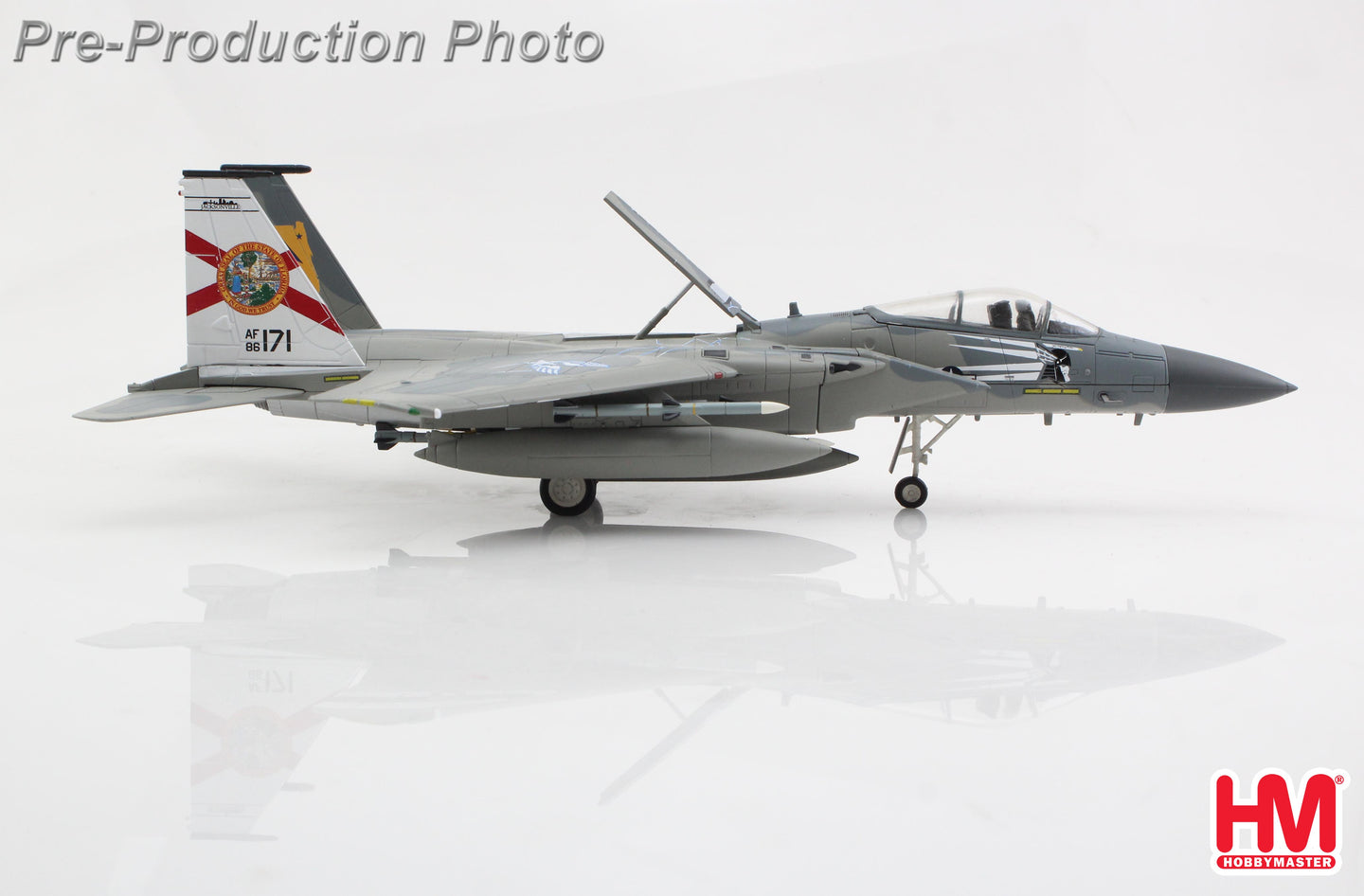 HOBBY MASTER F-15C USAF "FLORIDA ANG 7TH ANNIVERSARY" 86-0171 SEPT 2022