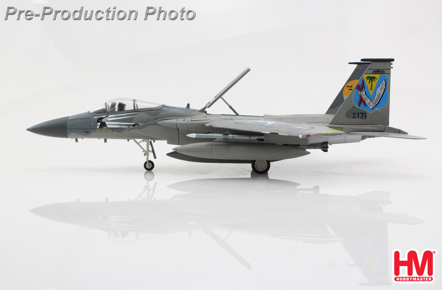 HOBBY MASTER F-15C USAF "FLORIDA ANG 7TH ANNIVERSARY" 86-0171 SEPT 2022
