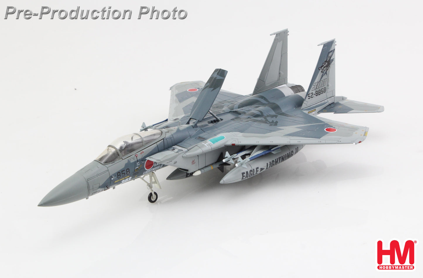 HOBBY MASTER F-15J JAPANESE AIR SELF DEFENCE FORCE (JASDF) "FIGHTING DRAGON" 52-8858 2025