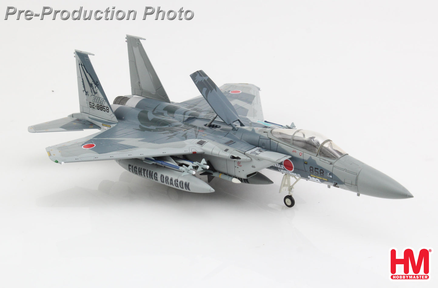 HOBBY MASTER F-15J JAPANESE AIR SELF DEFENCE FORCE (JASDF) "FIGHTING DRAGON" 52-8858 2025