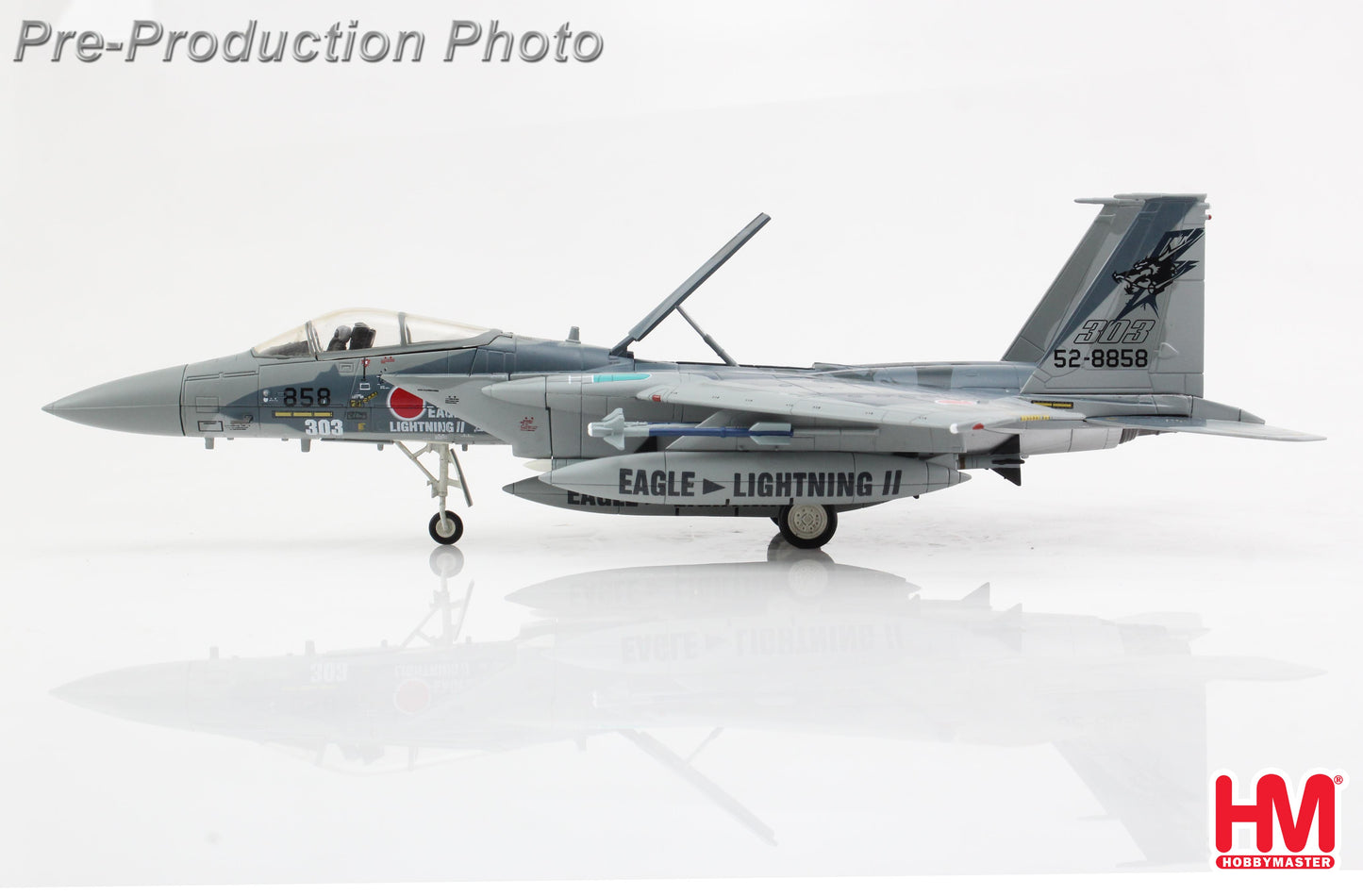 HOBBY MASTER F-15J JAPANESE AIR SELF DEFENCE FORCE (JASDF) "FIGHTING DRAGON" 52-8858 2025