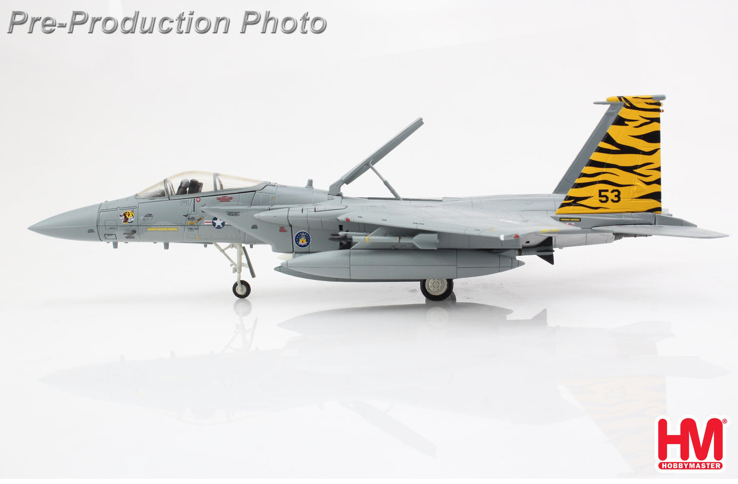 HOBBY MASTER F-15A USAF "NATO TIGER MEET 1981" 36TH TFW 53RD TFS BITBURG AFB