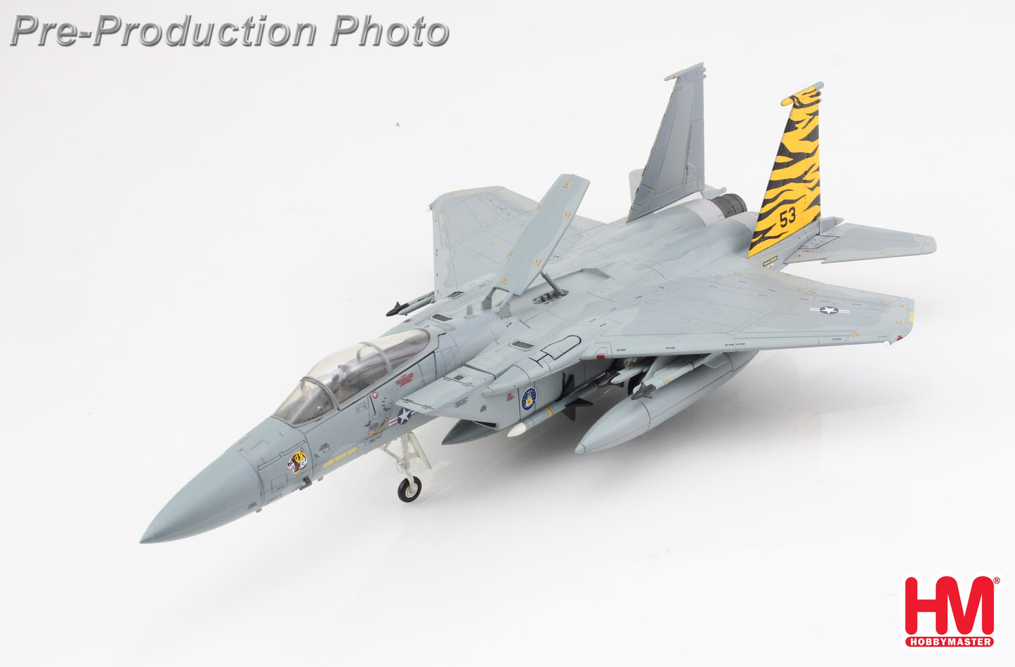 HOBBY MASTER F-15A USAF "NATO TIGER MEET 1981" 36TH TFW 53RD TFS BITBURG AFB