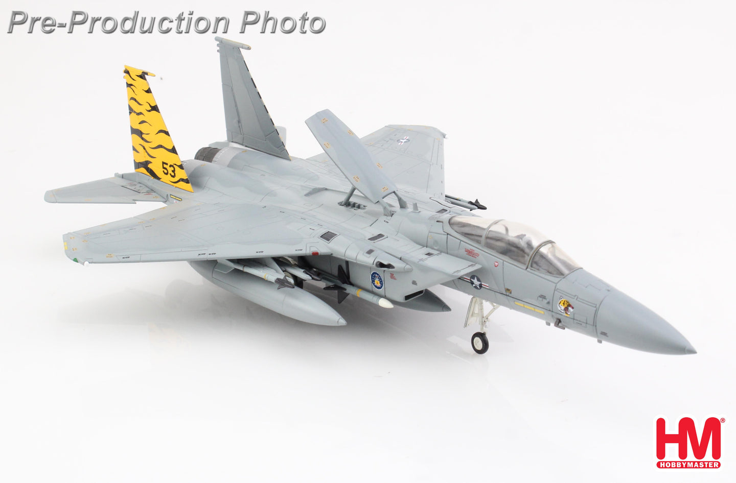 HOBBY MASTER F-15A USAF "NATO TIGER MEET 1981" 36TH TFW 53RD TFS BITBURG AFB