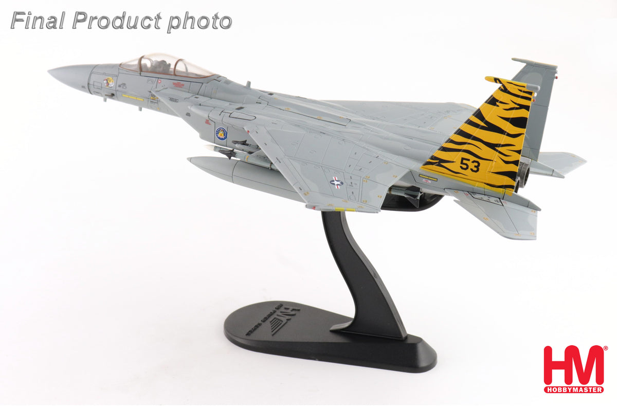 HOBBY MASTER F-15A USAF "NATO TIGER MEET 1981" 36TH TFW 53RD TFS BITBURG AFB