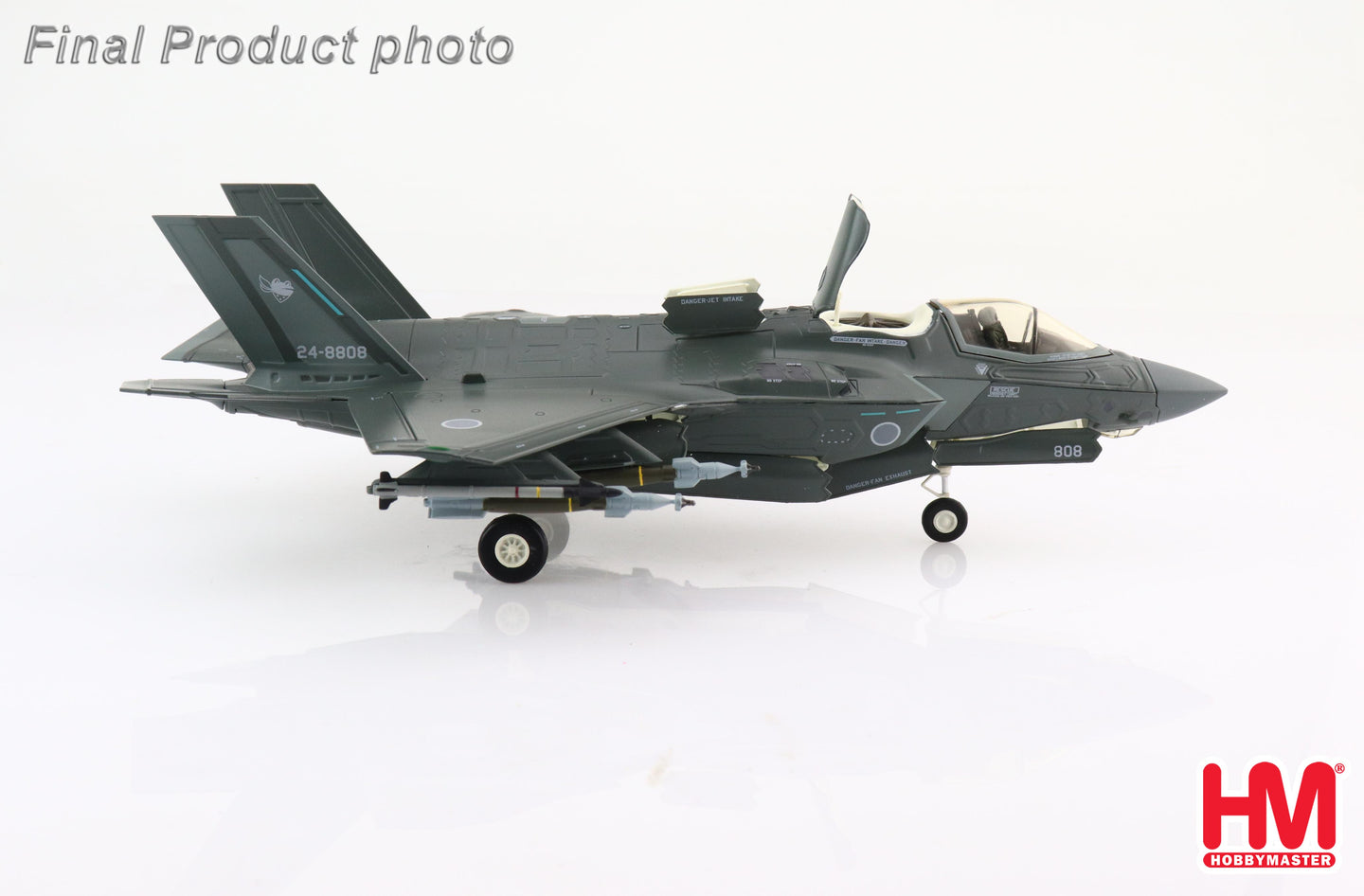 HOBBY MASTER F-35B LIGHTNING II JAPANESE AIR SELF DEFENCE FORCE (JASDF) (PSEUDO SCHEME) 24-8808 301 SQN (BEAST MODE)