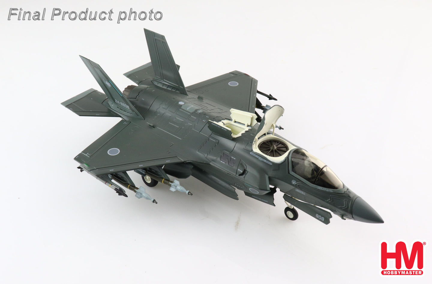 HOBBY MASTER F-35B LIGHTNING II JAPANESE AIR SELF DEFENCE FORCE (JASDF) (PSEUDO SCHEME) 24-8808 301 SQN (BEAST MODE)
