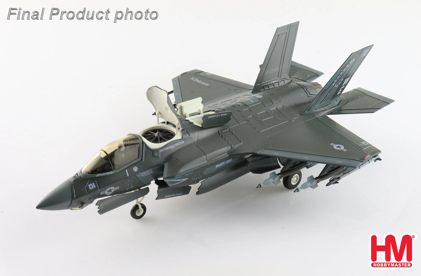 HOBBY MASTER F-35B LIGHTNING II 170053 VMFA-214 "BLACK SHEEP" YUMA MARINE CORPS 2023 (BEAST MODE)