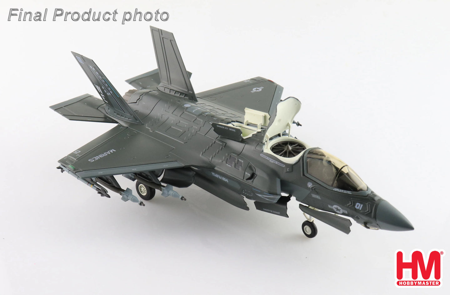 HOBBY MASTER F-35B LIGHTNING II 170053 VMFA-214 "BLACK SHEEP" YUMA MARINE CORPS 2023 (BEAST MODE)