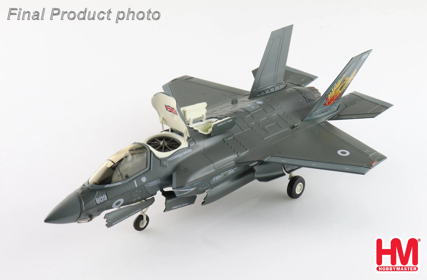 HOBBY MASTER F-35B "RETURN OF THE IMMORTALS" ZM-151 809 NAS UK LIGHTNING FORCE 2023