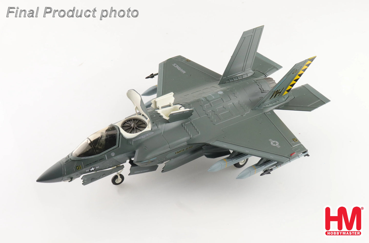HOBBY MASTER F-35B "BLACK DEATH" 170064 VMFA-542 TIGERS MCAS CHERRY POINT 2023