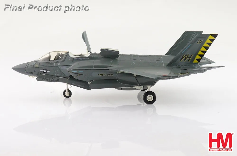 HOBBY MASTER F-35B BLACK DEATH 170064 VMFA-542 TIGERS MCAS CHERRY POINT 2023
