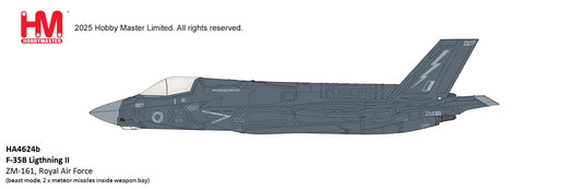 HOBBY MASTER F-35B LIGHTNING II ROYAL AIR FORCE ZM-16 "HMS PRINCE OF WALES FAR EAST DEPLOYMENT"