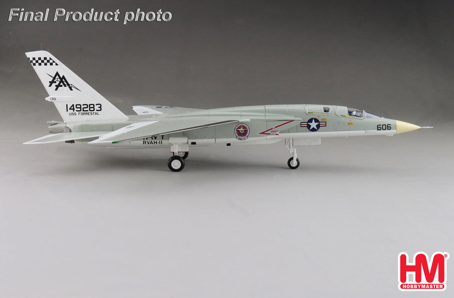 HOBBY MASTER RA-5C VIGILANTE USS FORRESTAL RVAH-11 149283 1967