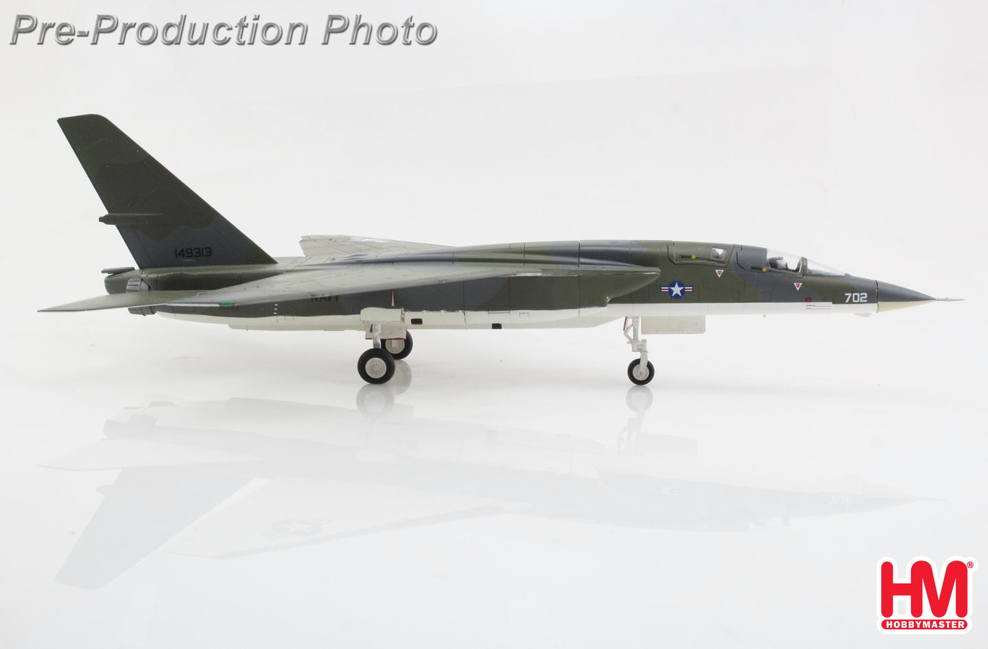 HOBBY MASTER RA-5C VIGILANTE US NAVY "EXPERIMENTAL SCHEME" 149313 RVAH-6 FLEURS USS CONSTELLATION 1966